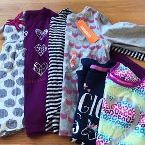 Justice, CK, Gymboree, ASICS 5T bundle